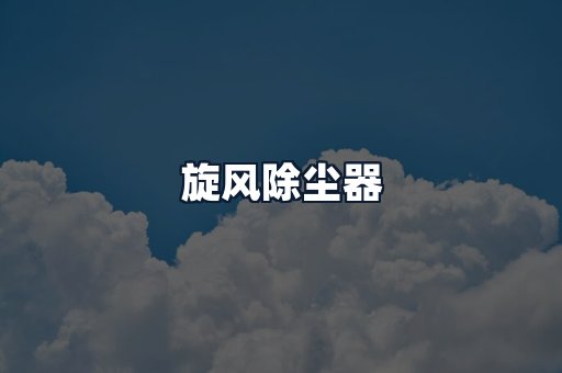 旋风除尘器